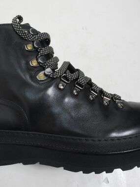 Dunhill Men's Traverse Leather Boots Black Size 11 US M / 10 UK / 44 EU